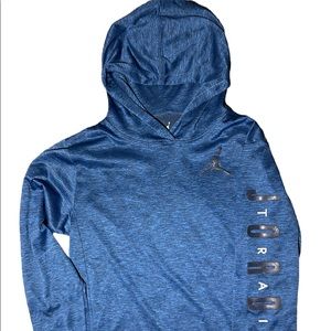 Jordan brand dry fit hoodie boys L